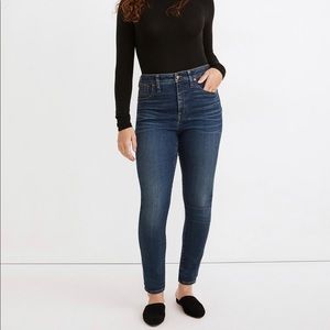 Madewell Petite Curvy High Rise Skinny